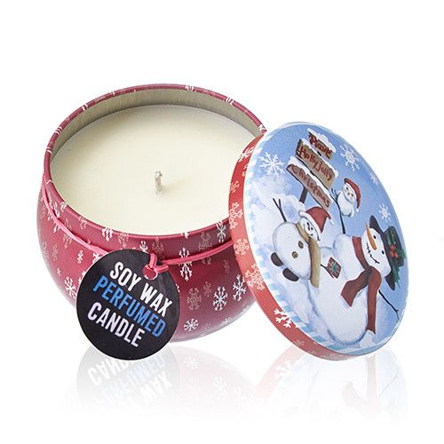 Art Tin Candles