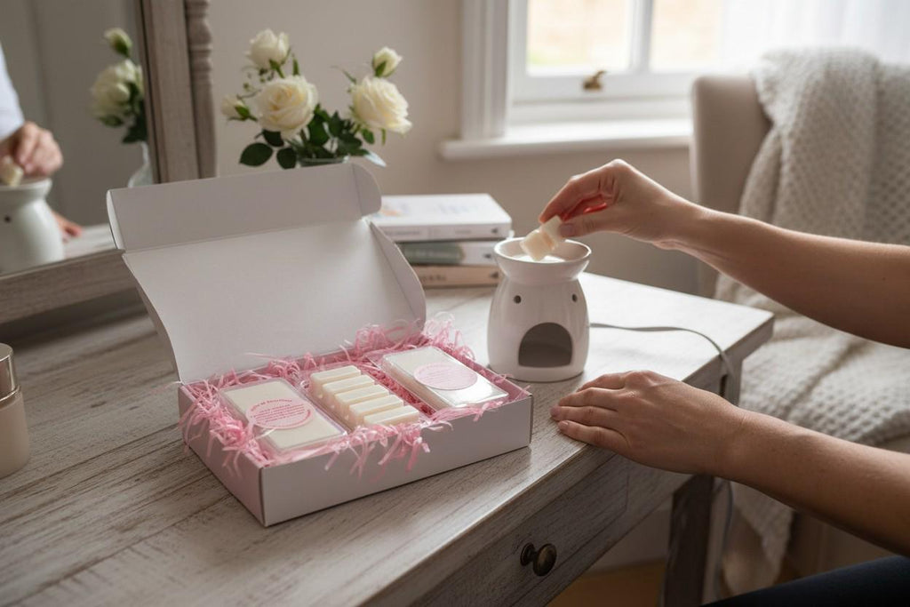 3 Assorted Highly Scented Eco Soy Wax Melts, Boxed