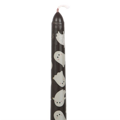 Sweet Ghost Candle Holder with Taper Candle
