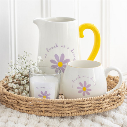 Blooming Lovely Daisy Wildflower Candle