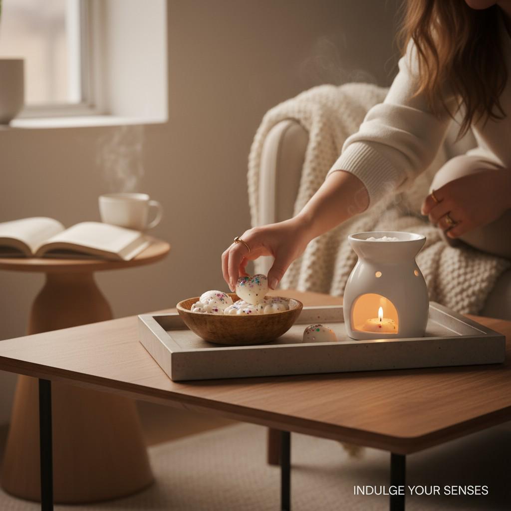 10 x Baby Powder-Heart Shaped- Highly Scented Wax Melts with Free Bag