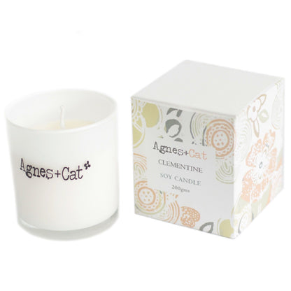 Agnes + Cat Votive Candle - Clementine