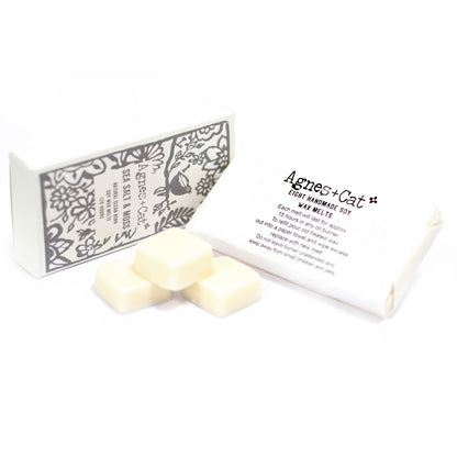 Agnes + Cat Box of 8 Wax Melts - Seasalt + Moss