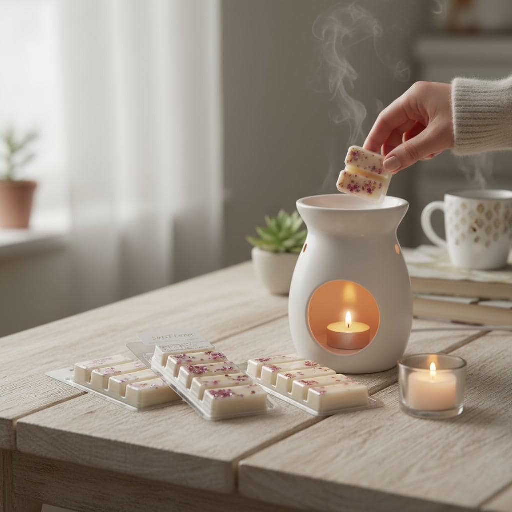 Baby Powder Scented Soy Wax Melts: Strong Home Fragrance