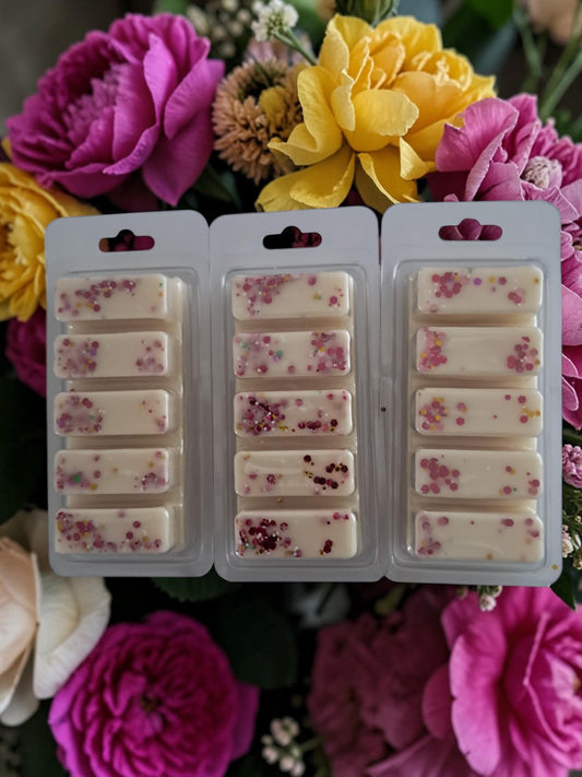 Limited Edition, FREESIA Highly Scented 5bar Hand-Poured Wax Melts x 10.