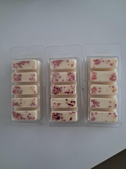 Hand-Poured Peony Scented Soy Wax Melts, Long Lasting Fragrance